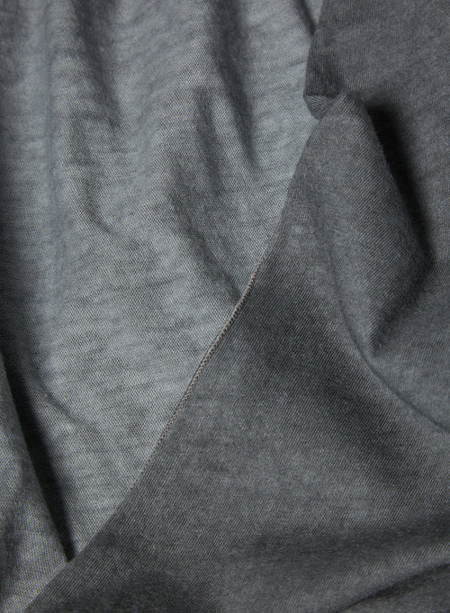 Grey Cotton/Cashmere Scarf - MAJESTIC FILATURES