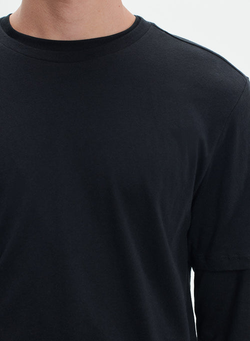 Baumwolle- und Kaschmir-T-Shirt - MAJESTIC FILATURES