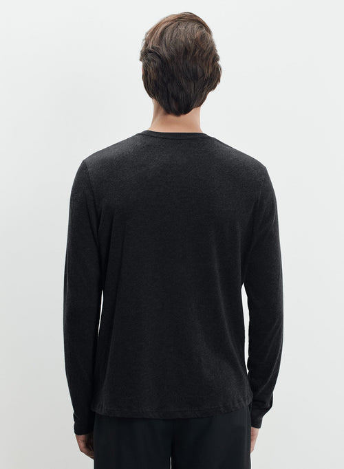 T-shirt in cotton and cashmere - MAJESTIC FILATURES