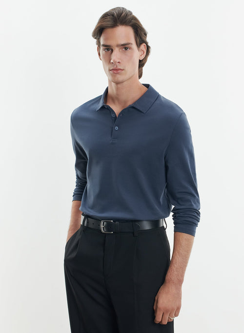 Cotton supima polo shirt - MAJESTIC FILATURES