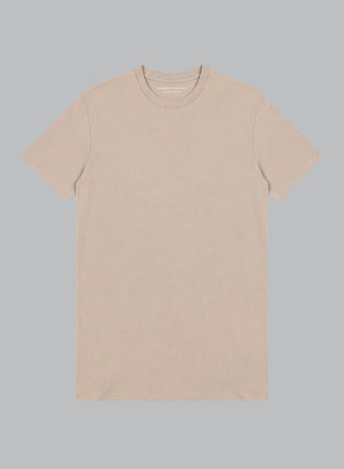 T-shirt Désert Col Rond Manches Courtes en Coton Supima - MAJESTIC FILATURES