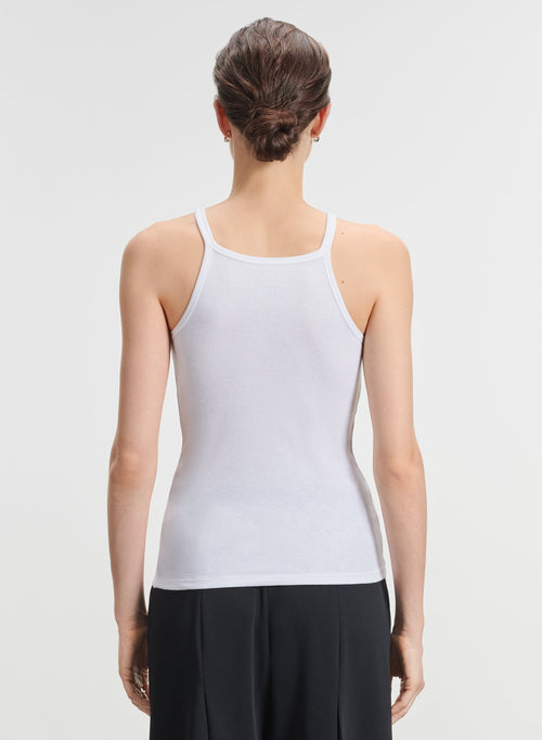 Camiseta de tirantes de viscosa y elastano - MAJESTIC FILATURES