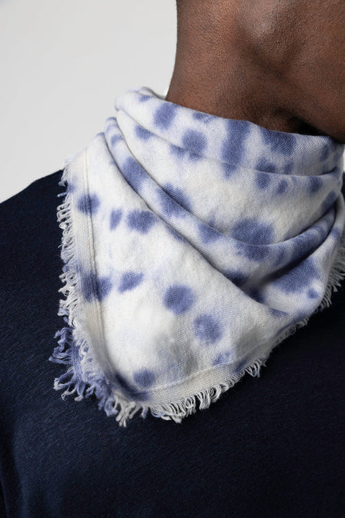 Kaschmir-Bandana in Blue Moon - MAJESTIC FILATURES
