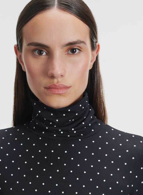 Camiseta de viscosa y elastano - MAJESTIC FILATURES