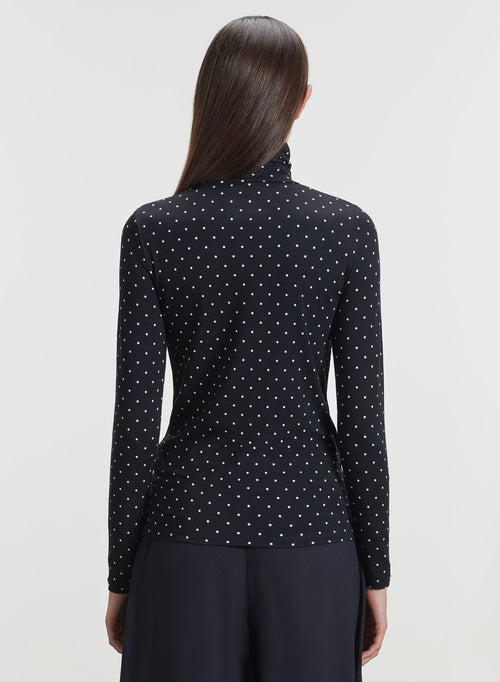 Camiseta de viscosa y elastano - MAJESTIC FILATURES