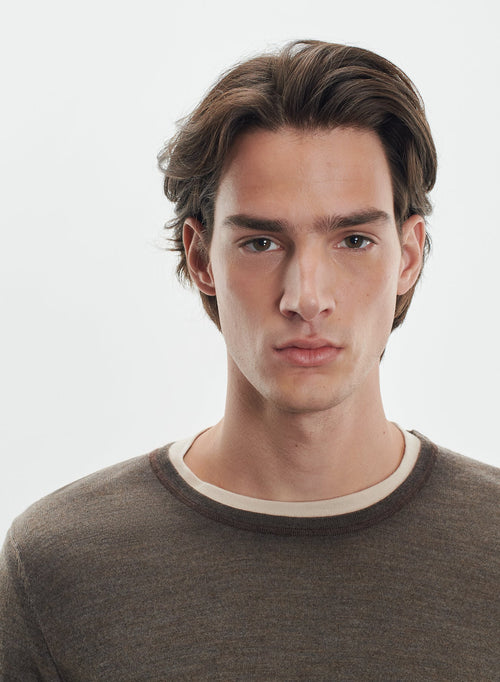 Pullover aus merinowolle - MAJESTIC FILATURES