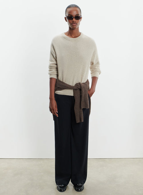 Pantalon en viscose, polyamide et élasthanne - MAJESTIC FILATURES