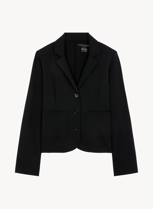 Chaqueta de viscosa, poliamida y elastano - MAJESTIC FILATURES