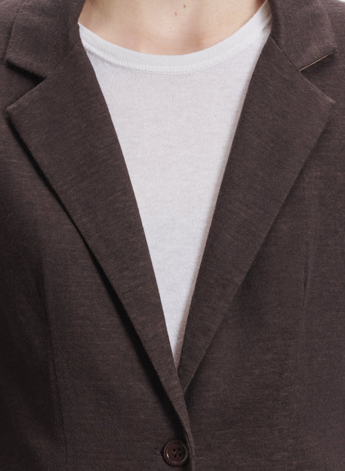 Chaqueta de algodón orgánico, cachemira y algodón supima - MAJESTIC FILATURES
