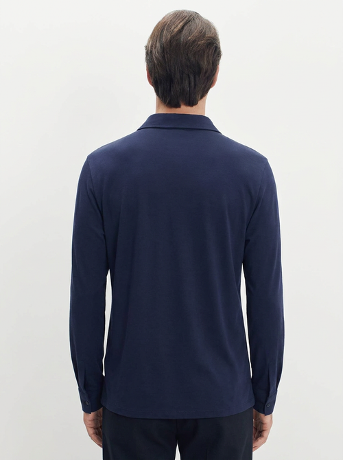 Camisa de algodón orgánico y elastano - MAJESTIC FILATURES