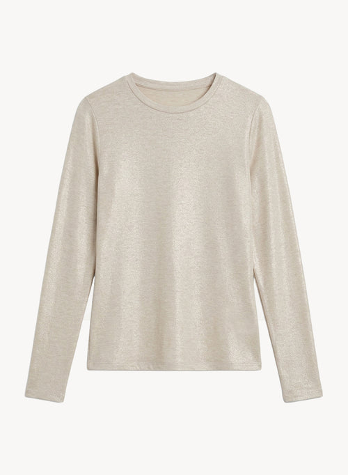 Viscose and elastane t-shirt - MAJESTIC FILATURES