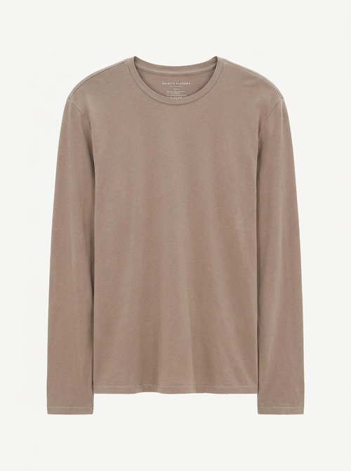 Organic cotton and elastane t-shirt - MAJESTIC FILATURES