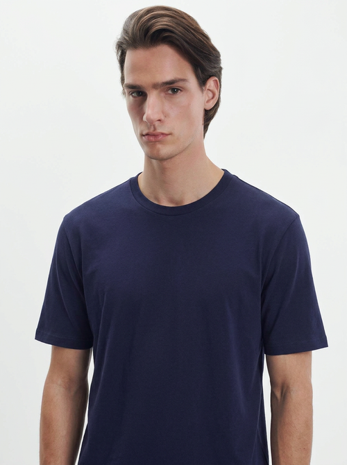 Organic cotton and elastane t-shirt - MAJESTIC FILATURES