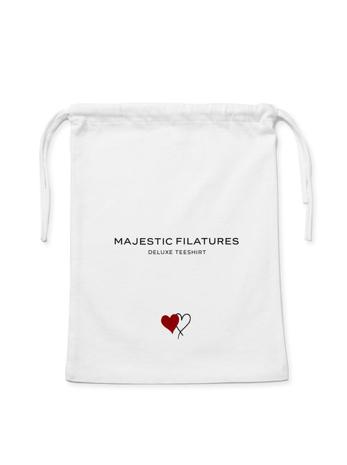 Pochon Blanc en Coton organique - MAJESTIC FILATURES